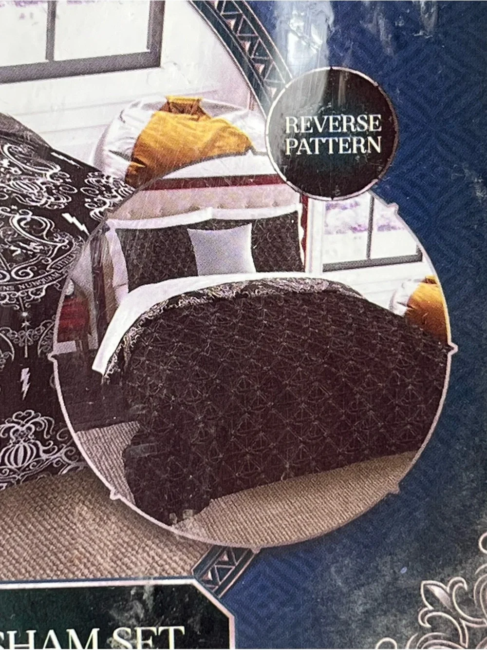 Harry Potter Reversible KING Duvet Cover Sham Set